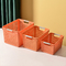 Multicolor cesta de armazenamento de lanches para sala de estar PP