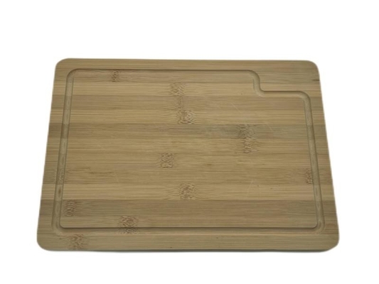 O OEM personalizou da cozinha de bambu material natural da placa do tamanho a placa de corte de bambu