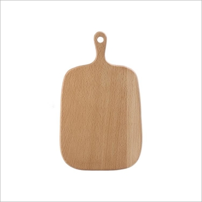 Placa de corte de madeira do agregado familiar 32x20cm Batural da cozinha com punho
