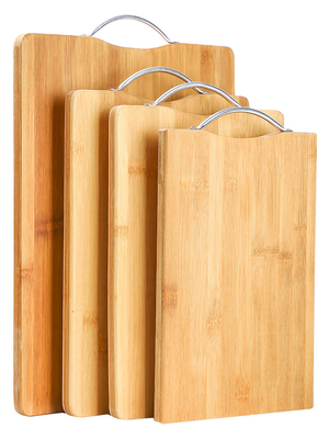 Placa de desbastamento de bambu natural de Mini Multi Purpose 20x20CM para vegetais e frutos