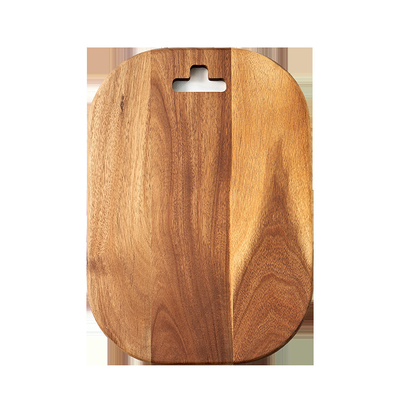 Laser Logo Acacia Wood Chopping Block 1.5cm grosso