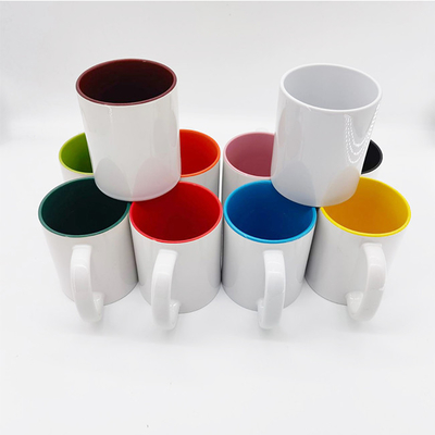 copos vazios de Coffe da porcelana das canecas da água potável da sublimação da porcelana 15oz