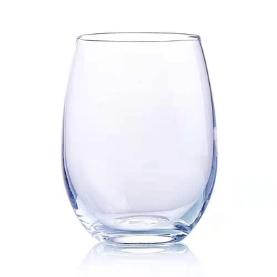 Vidro sem chumbo do copo de ovo 420ML dos vidros de água potável de Transparant