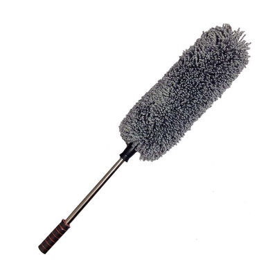 Escova de múltiplos propósitos do espanador do carro 14x55cm Microfiber com punho telescópico
