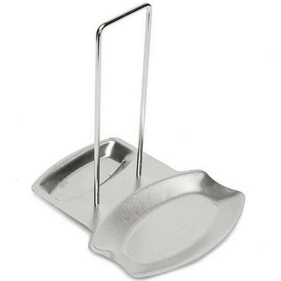 Rack de tampa de panela de aço inoxidável organizador de cozinha sustentável