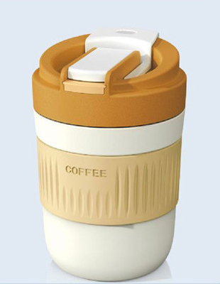 Copo portátil de vidro da água do café 400ml 550ml/caneca