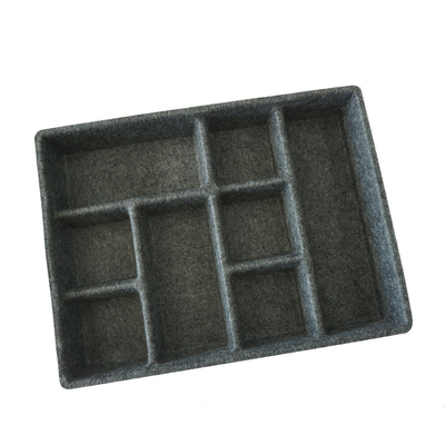Organizador sentido reciclado pratas Custom da joia 40*30*6cm