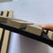 Os painéis acústicos do Mdf da tira de madeira soam - o absorção de 21mm para a parede