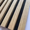 Os painéis acústicos do Mdf da tira de madeira soam - o absorção de 21mm para a parede