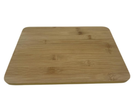 Fio de bambu moderno da placa de desbastamento da cozinha feita sob encomenda da casa que envolve com sulco