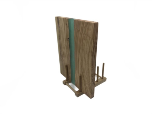Resina Handcrafted natural do projeto 2cm Olive Wood Serving Board With