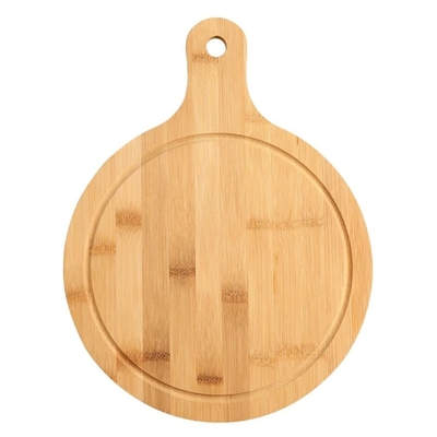 Placa de corte de bambu a favor do meio ambiente da cozinha ajustada com punhos