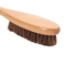Escova de limpeza de madeira da escova da sapata de couro com sisal