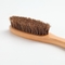 Escova de limpeza de madeira da escova da sapata de couro com sisal