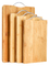 Placa de desbastamento de bambu natural de Mini Multi Purpose 20x20CM para vegetais e frutos