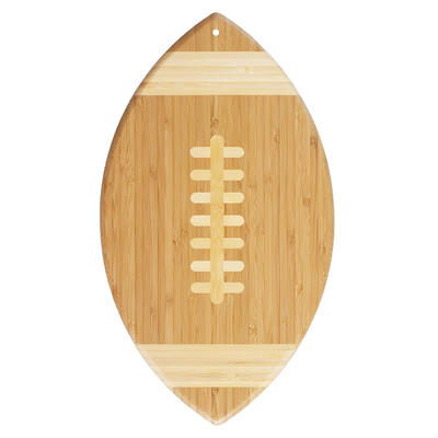O quadrado do futebol deu forma ao antibacteriano de bambu da placa de corte com retalhos