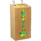 Montador de parede Bamboo Saco de lixo Porta Saco de lixo de madeira Dispensador de sacos de lixo
