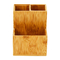 Banho de madeira Kitchen Organizer utensílios de cozinha conjunto com porta papelada