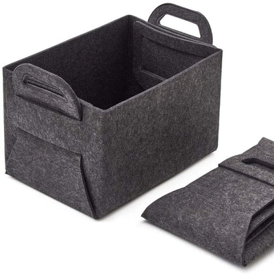 Cestas de armazenamento dobráveis modernas para armazenamento de roupas organizadas