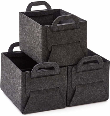Cestas de armazenamento dobráveis modernas para armazenamento de roupas organizadas