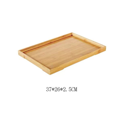Eco Amigável Bambú Cuisine Towel Holder Custom Logo Tray Set de madeira para cozinhar
