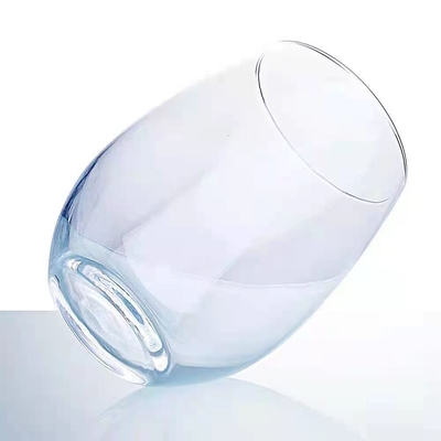 Vidro sem chumbo do copo de ovo 420ML dos vidros de água potável de Transparant